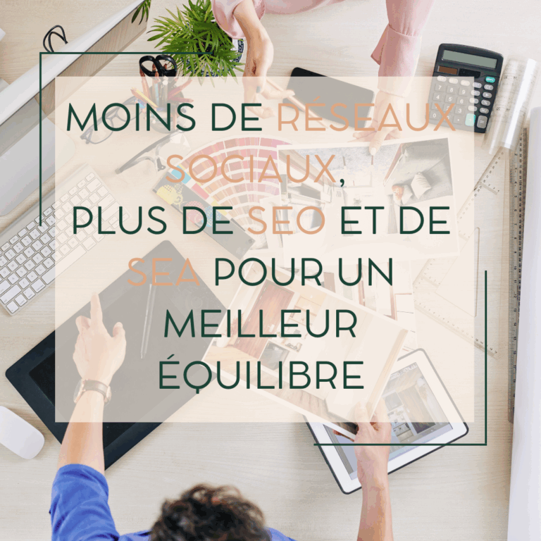 burn out réseaux sociaux, pensez au SEO